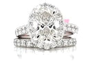 14K 5.00CT Certified Lab Grown Diamond Bridal Ring