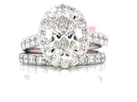 14K 5.00CT Certified Lab Grown Diamond Bridal Ring