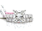 14K 6.00CT Certified Lab Grown Diamond Bridal Set