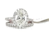 14K 2.00CT DIAMOND BRIDAL SET