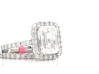 14K 4.00CT DIAMOND BRIDAL SET