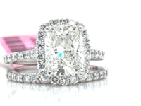 14K 2.00CT DIAMOND BRIDAL SET