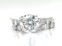 14K 5.00 CT Lab Grown Diamond Bridal Set