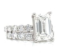 14K 6.00 CT Lab Grown Diamond Bridal Set